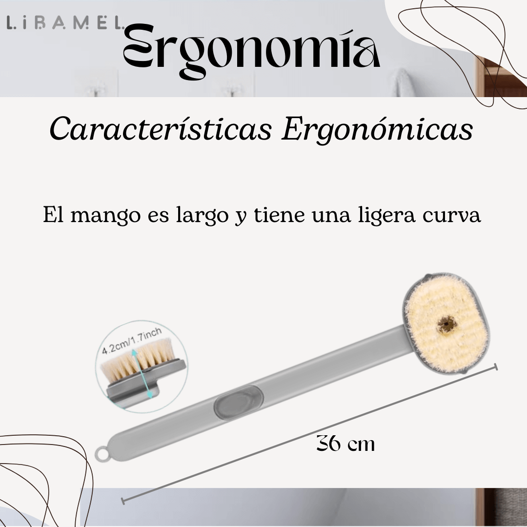 Cepillo de Ducha Ergonómico - AquaCare™