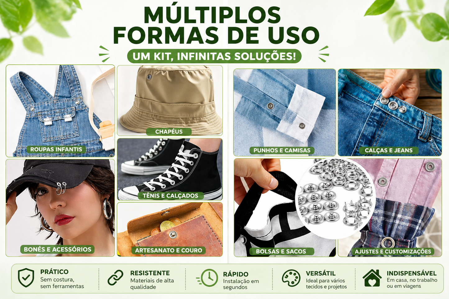 Bolsa EXTRA de botões