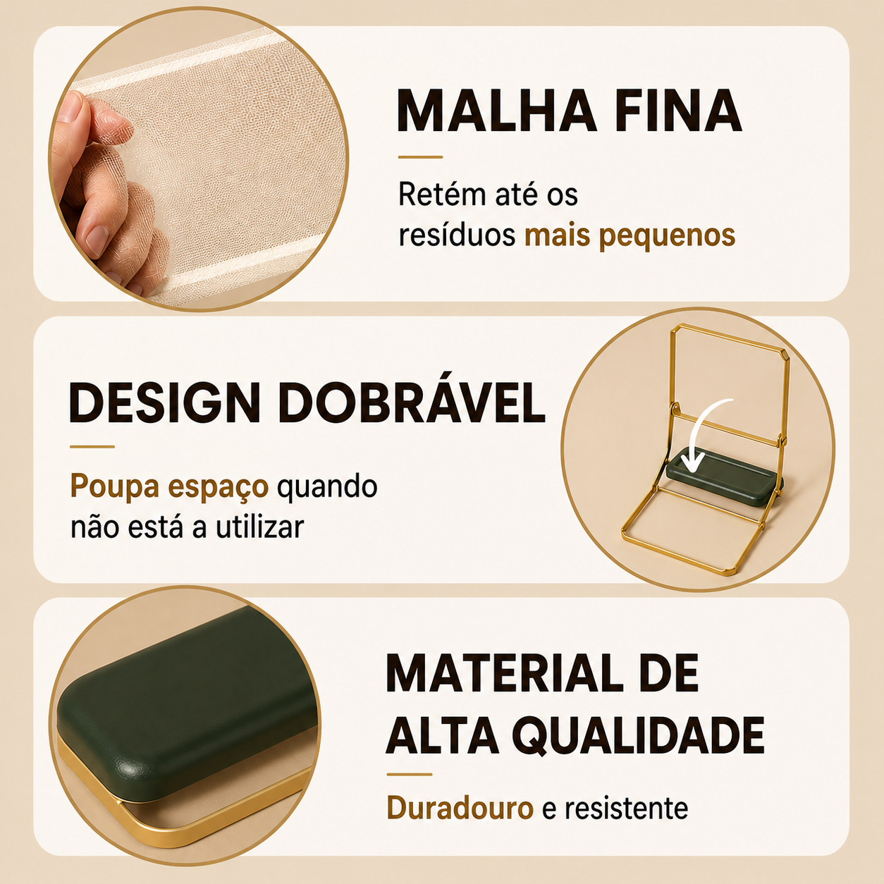 Filtro de ralo - CleanSink™