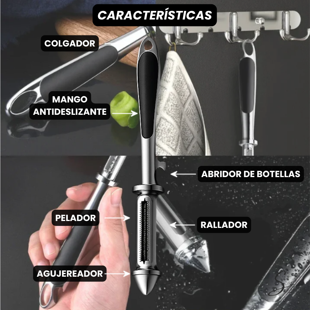 UNIDAD EXTRA del Pelador Multifunción - SteelPro™