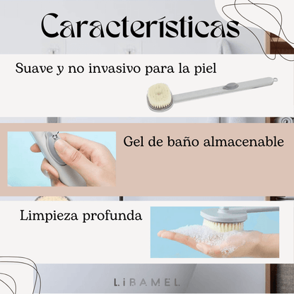 Cepillo de Ducha Ergonómico - AquaCare™