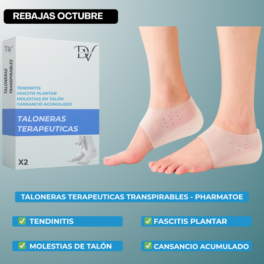 Taloneras ortopédicas transpirables - PharmaToe™