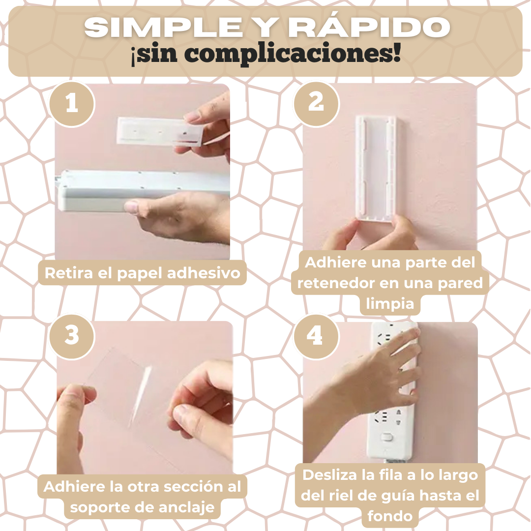 Adhesivo Organizador - FlexHold™