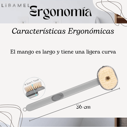 Cepillo de Ducha Ergonómico - AquaCare™