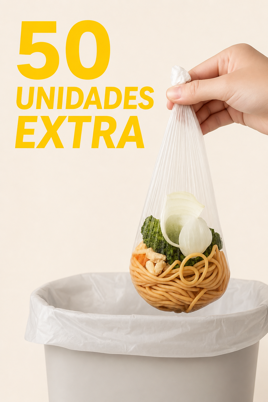 Sacos de Rede (50 unidades extra)