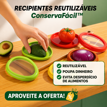 Recipientes ConservaFácil - Pack completo