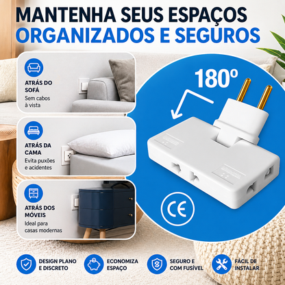 Adaptador Múltiplo Plano - EasyLink™