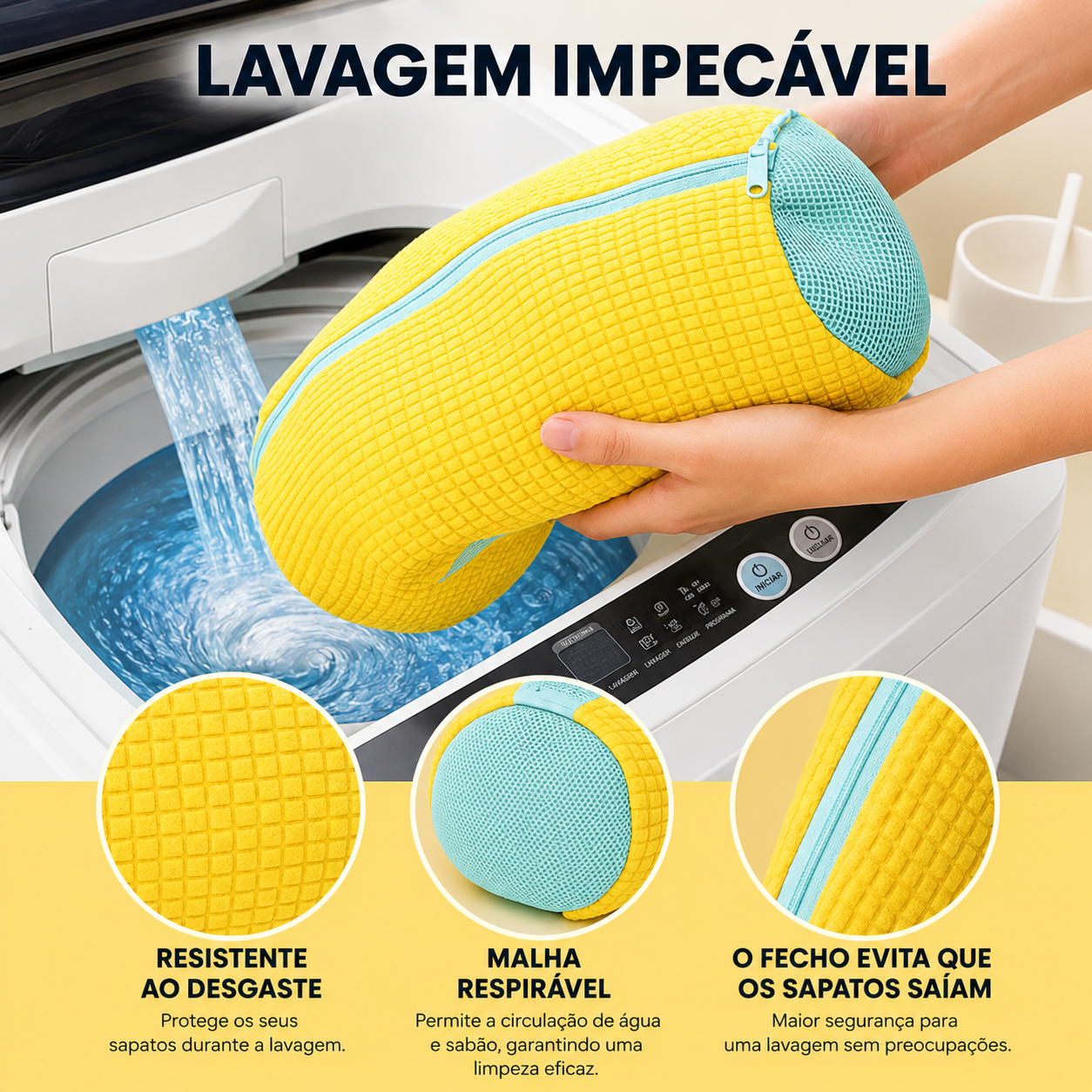 (2)  Saco para lavagem de calçado R